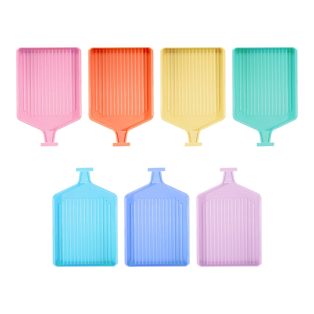Pastel Rainbow Trays - Large (Set of 7) W0