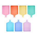 Pastel Rainbow Trays - Large (Set of 7) W0