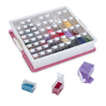 Premium 54-Container Diamond Storage Organizer A6