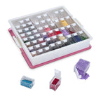 Premium 54-Container Diamond Storage Organizer A6