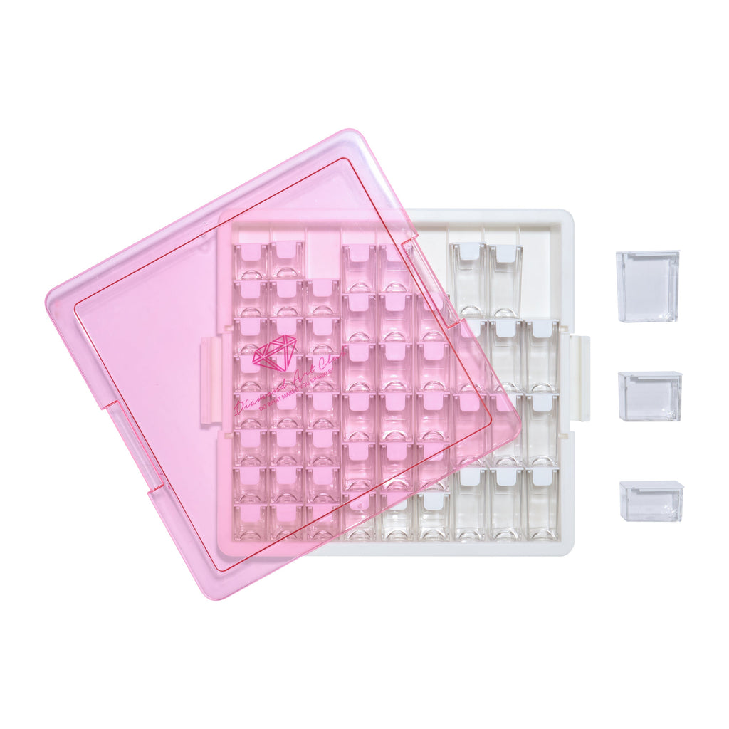 Premium 54-Container Diamond Storage Organizer A6