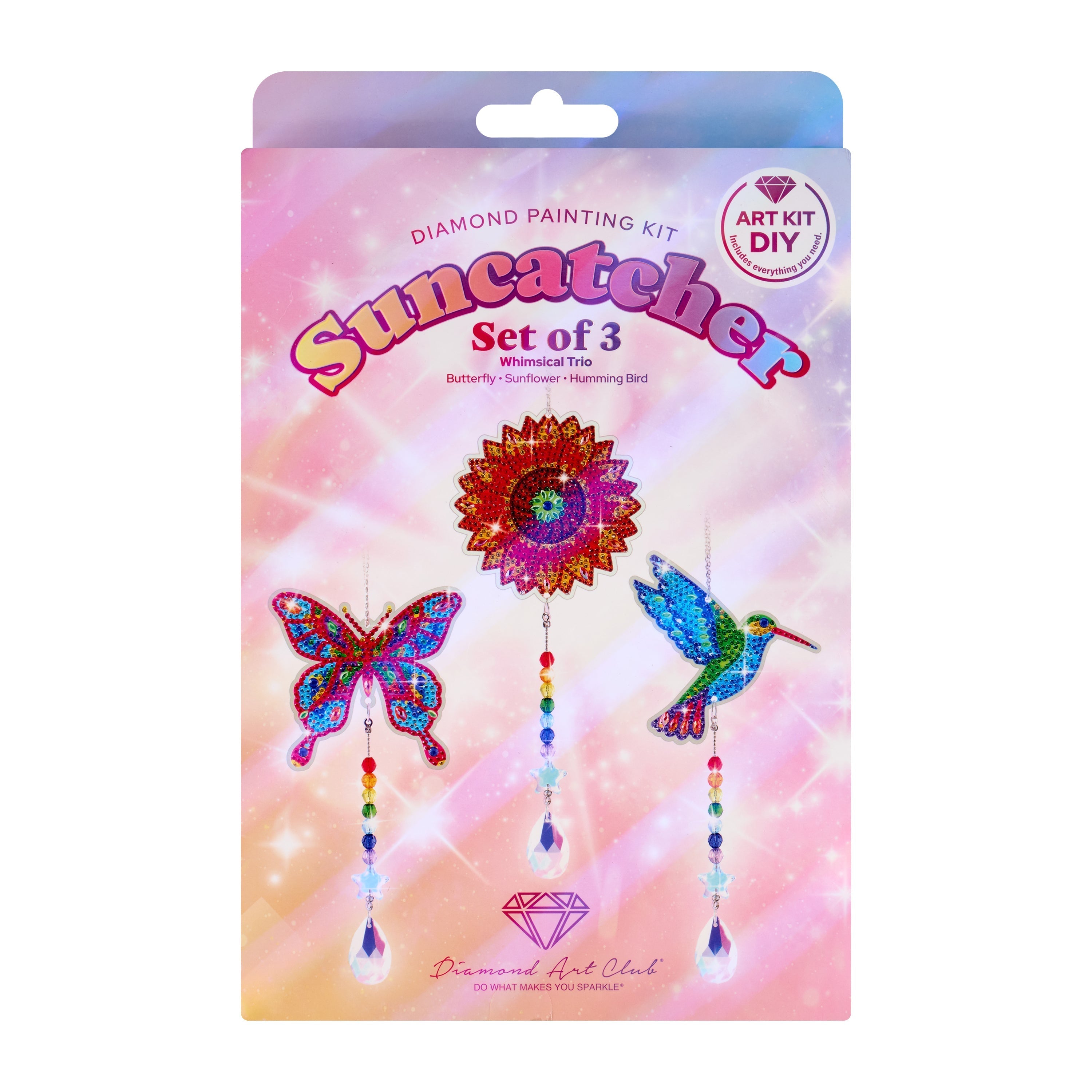 Suncatchers - Hummingbird/Sunflower/Butterfly - Round 2 L4