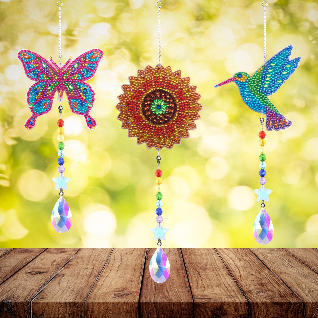 Suncatchers - Hummingbird/Sunflower/Butterfly - Round 2 L4