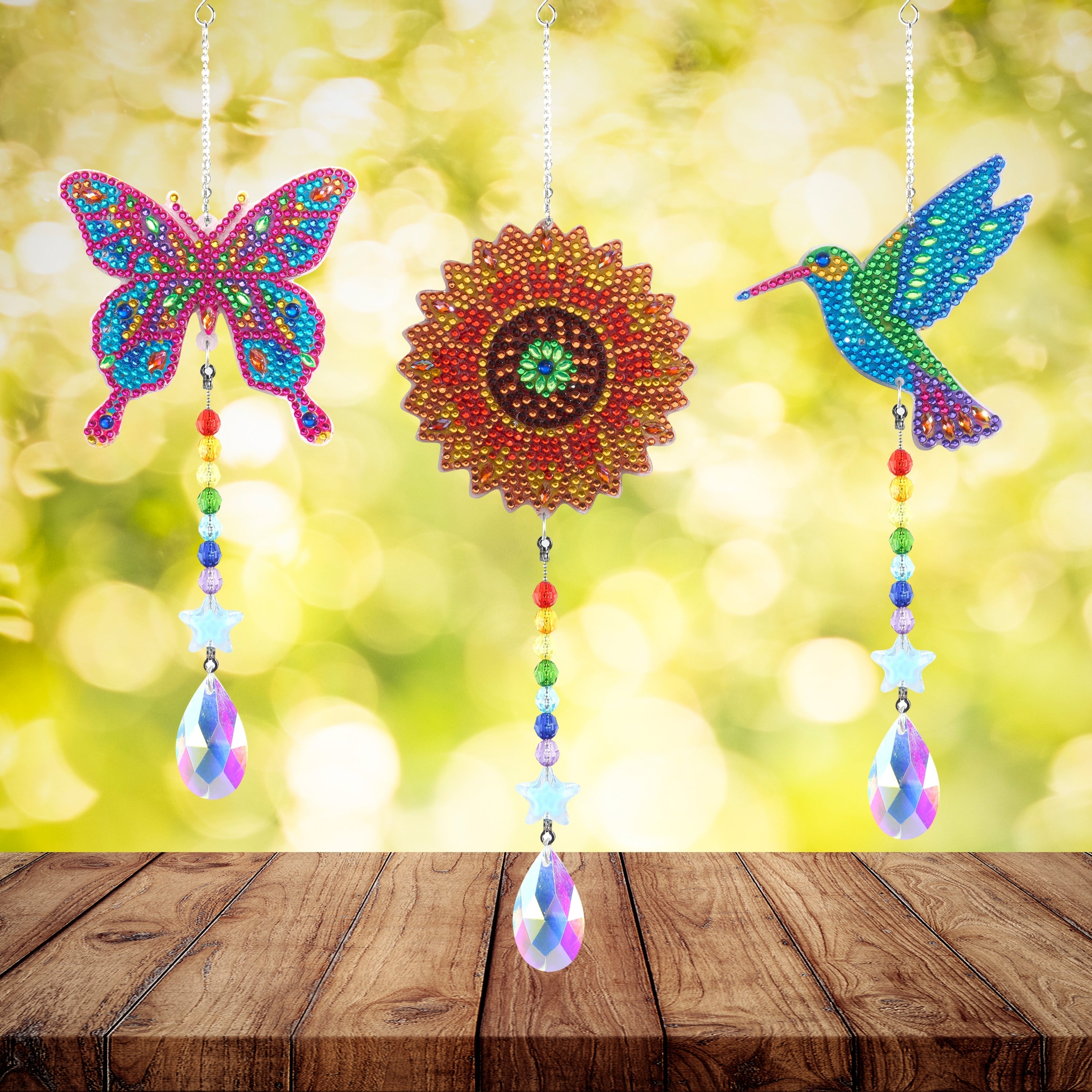 Suncatchers - Hummingbird/Sunflower/Butterfly - Round 2 L4
