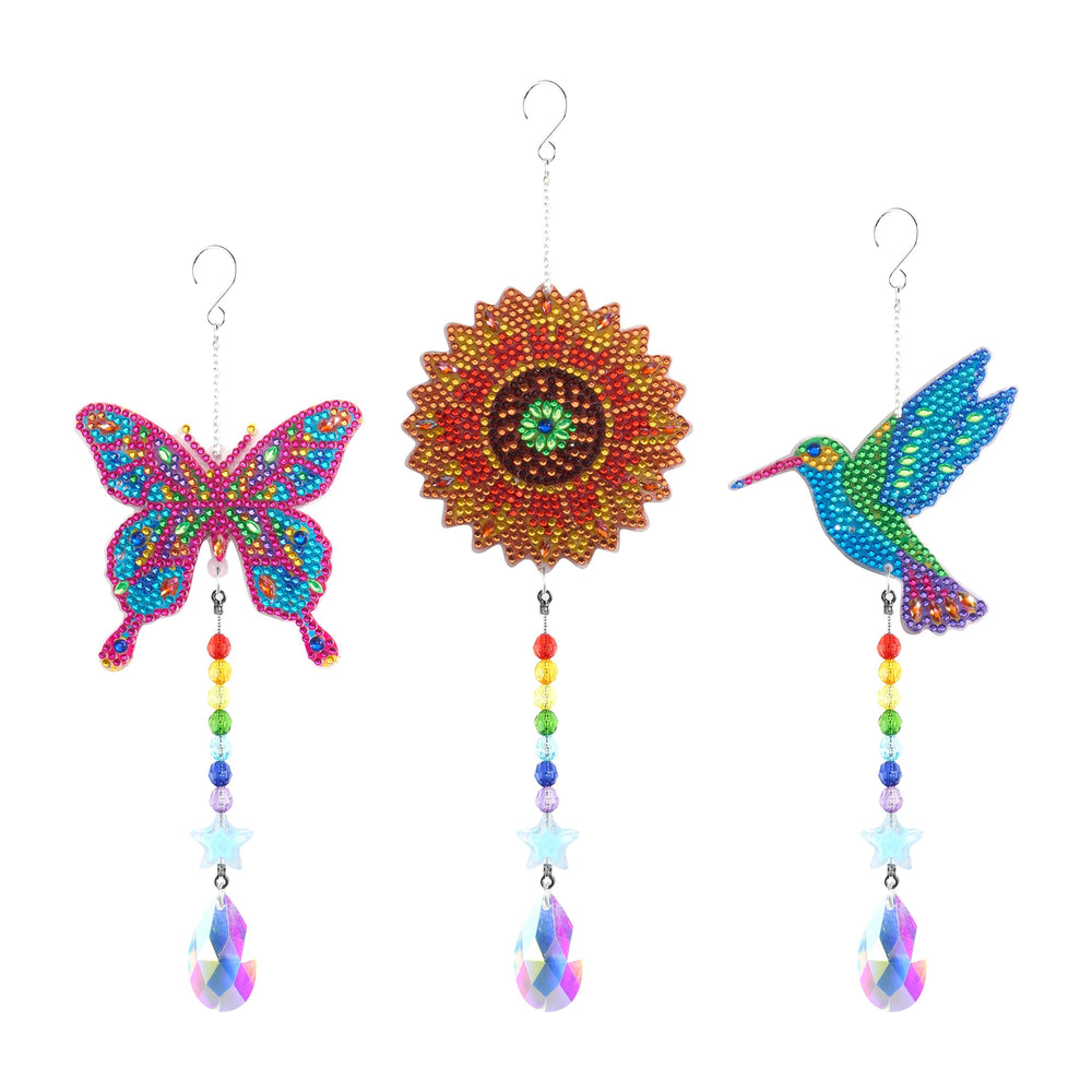 Suncatchers - Hummingbird/Sunflower/Butterfly - Round 2 L4