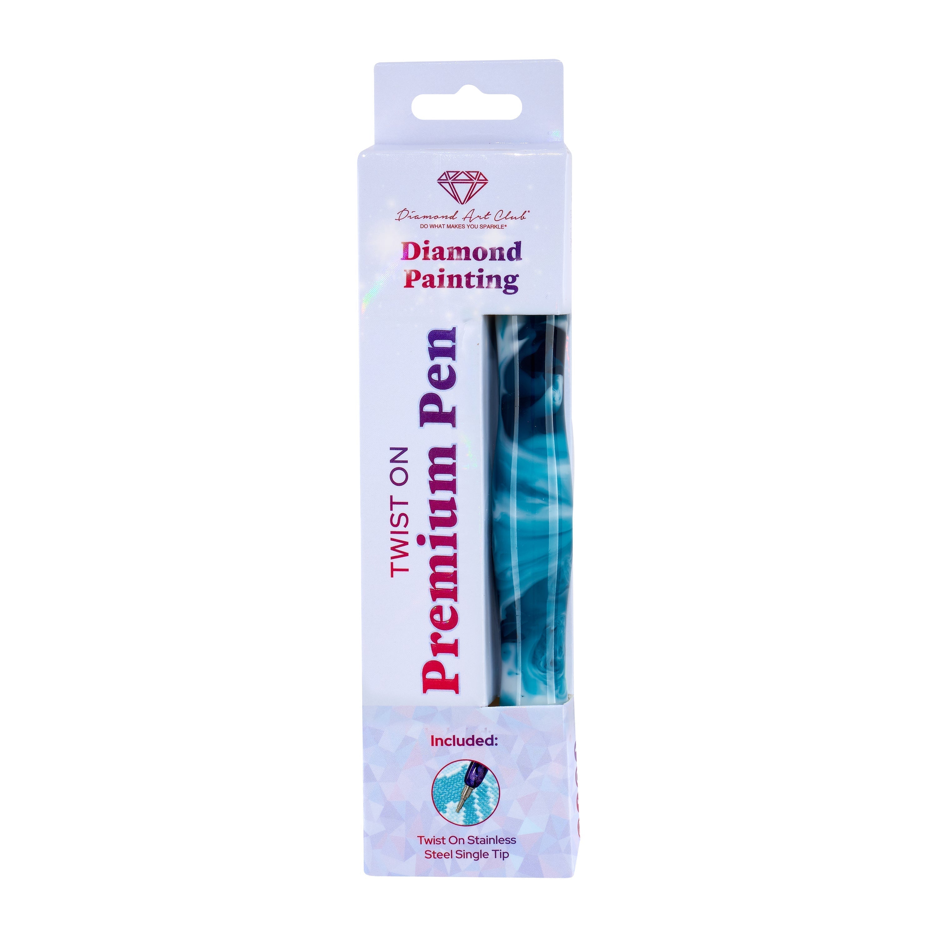 Twist-On Dual-Threaded Premium Drill Pen – Ocean Voyage Swirl U7