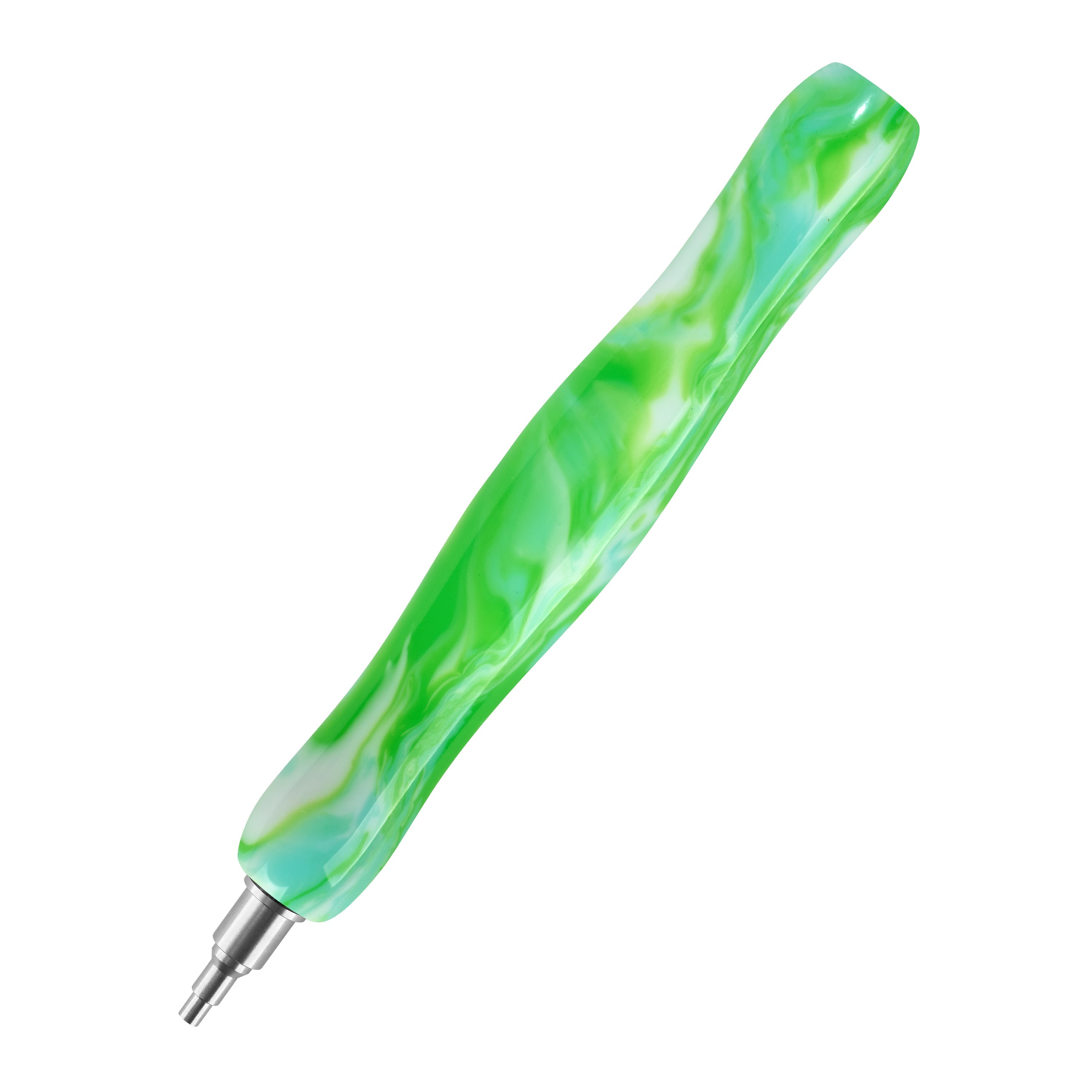 Twist-On Dual-Threaded Premium Drill Pen – Seafoam Swirl Q5