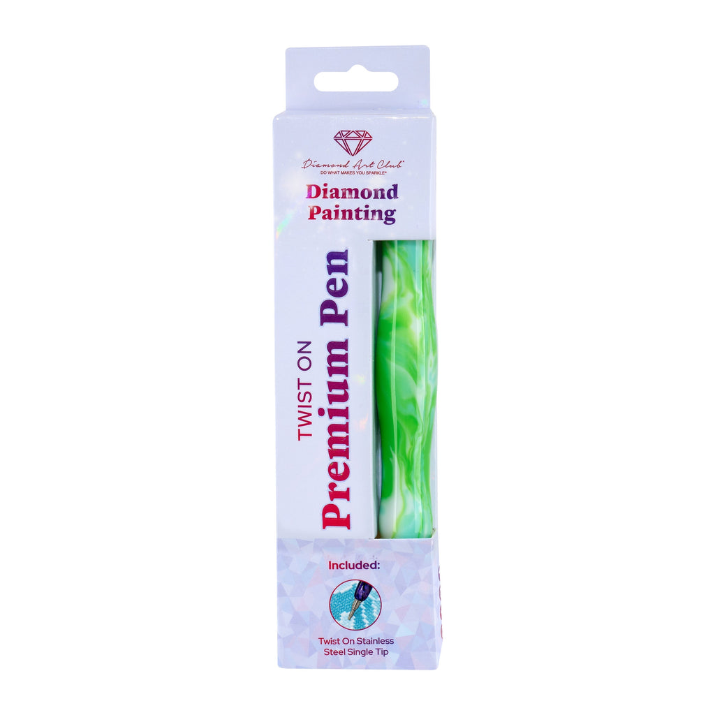 Twist-On Dual-Threaded Premium Drill Pen – Seafoam Swirl Q5