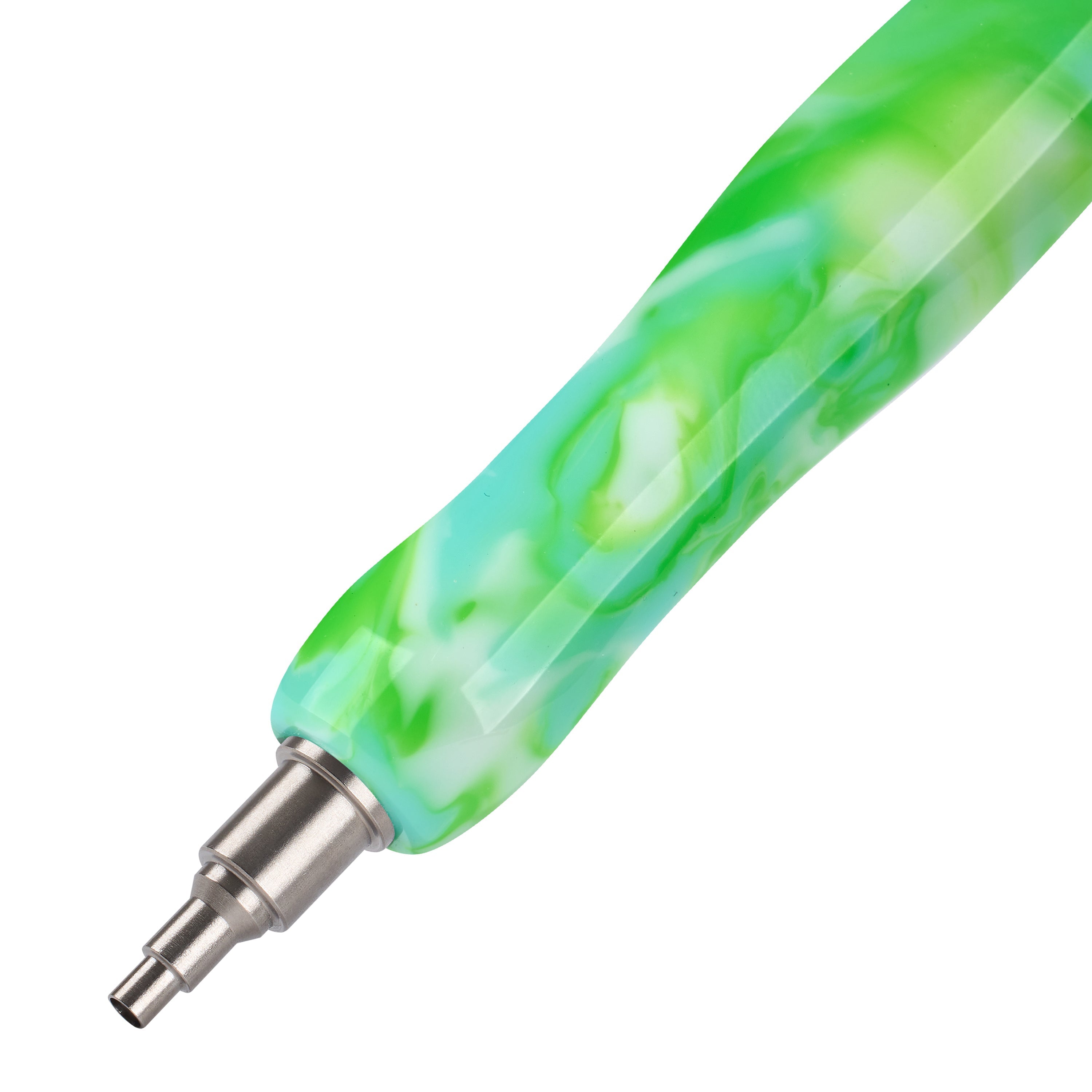 Twist-On Dual-Threaded Premium Drill Pen – Seafoam Swirl Q5