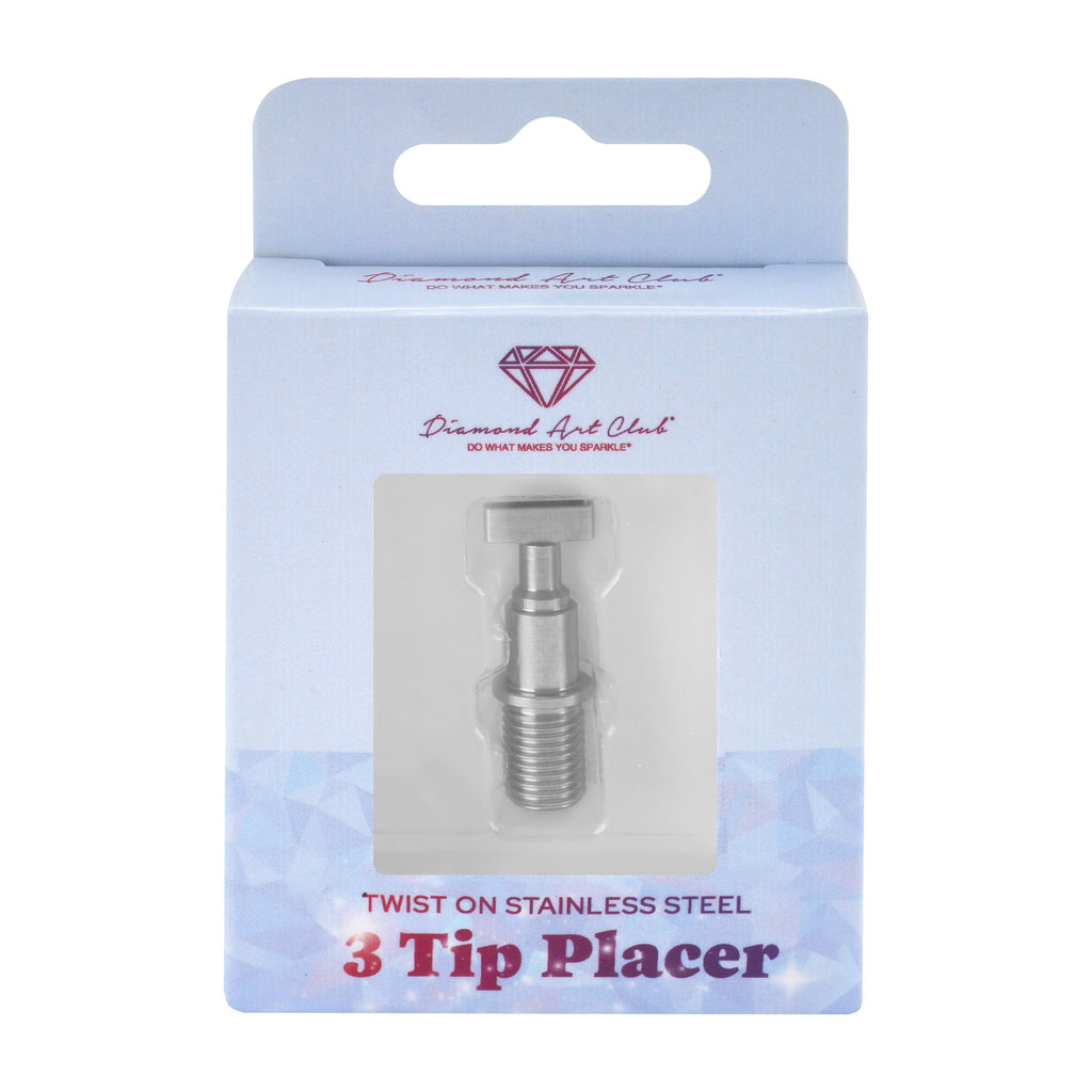 Threaded Stainless Steel 3 Tip Multiplacer for Twist-On Pens Q6