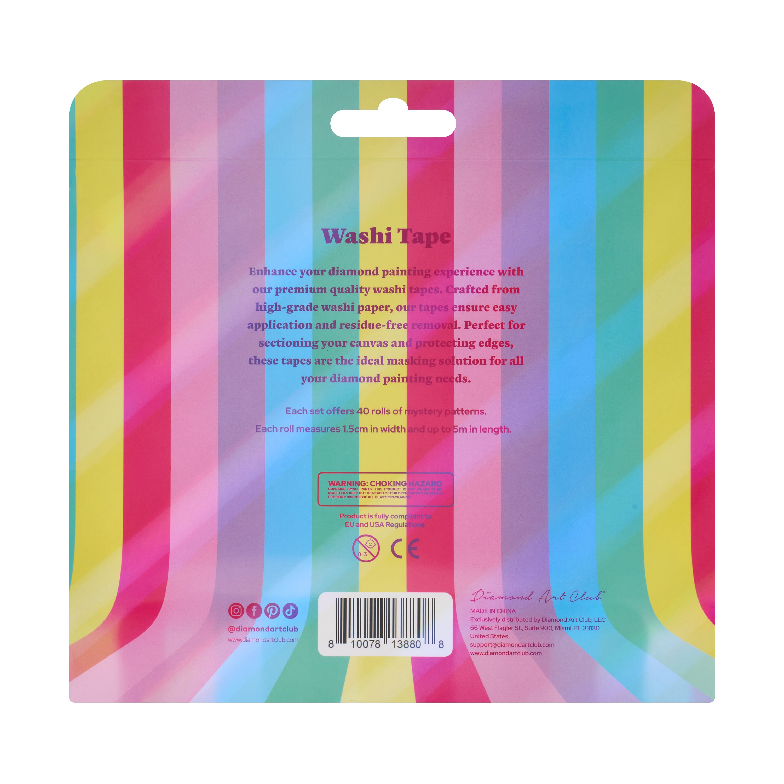 Washi Tape - 40 Mystery Rolls Q5