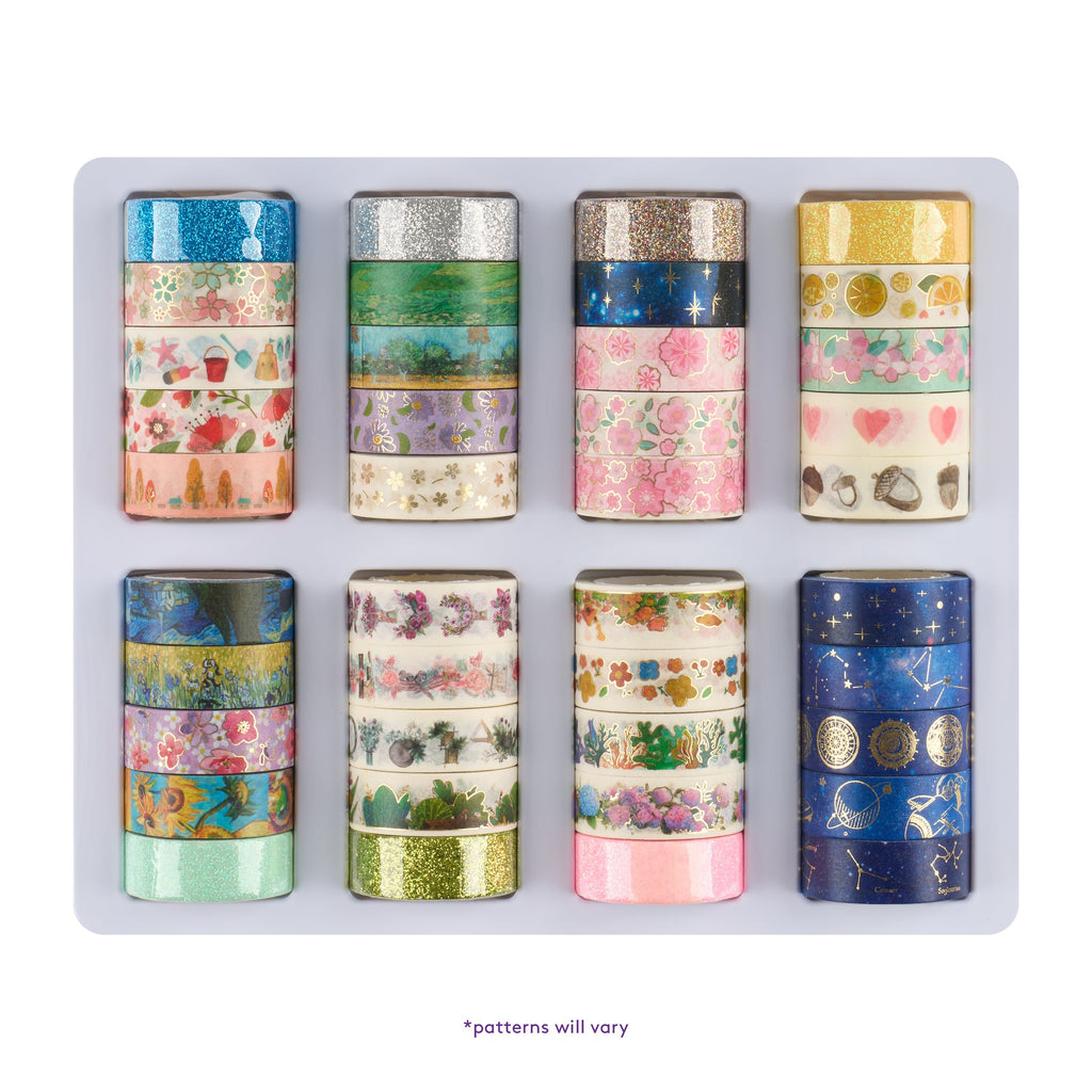Washi Tape - 40 Mystery Rolls Q5